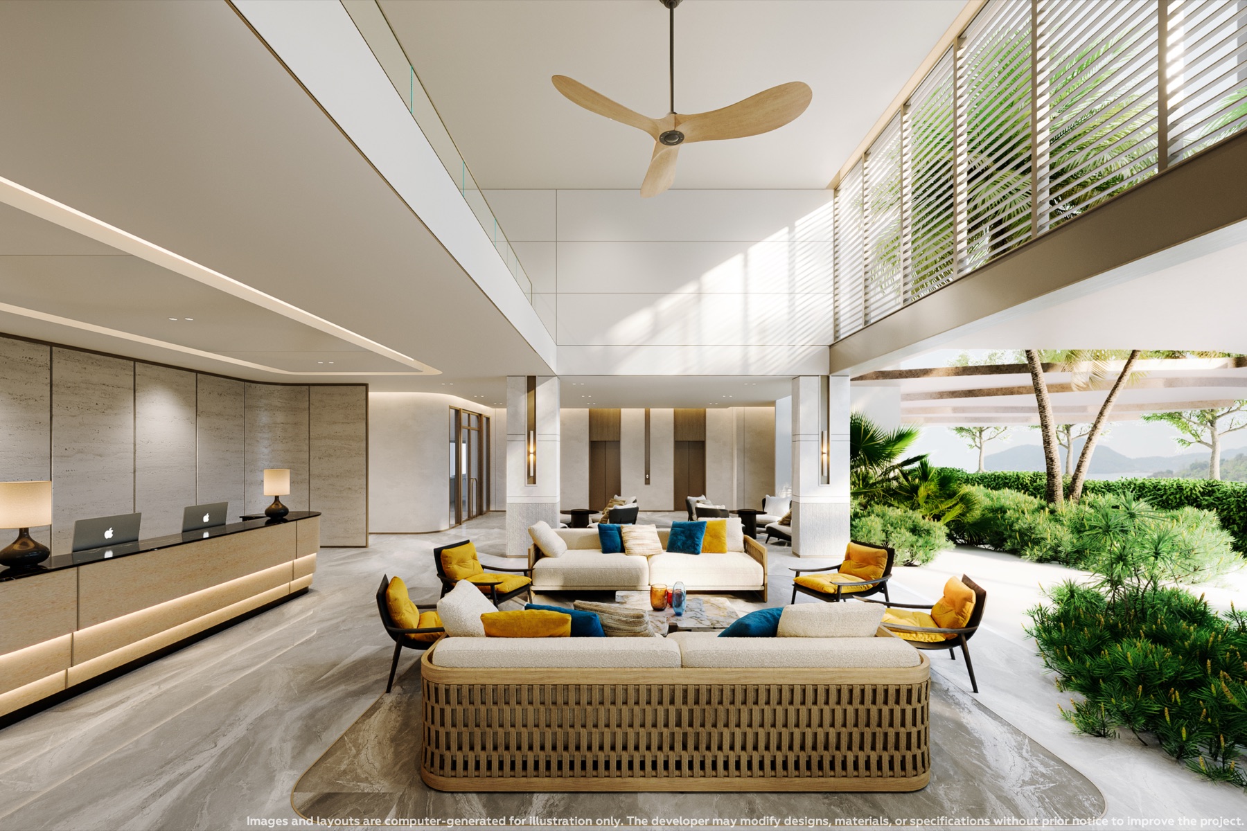 Lobby lounge